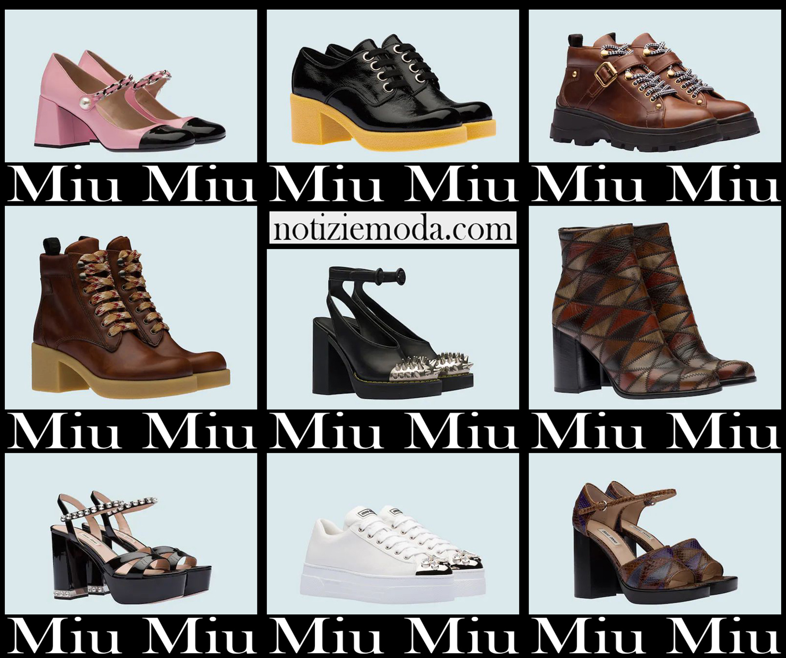 Nuovi arrivi scarpe Miu Miu 2021 calzature moda donna