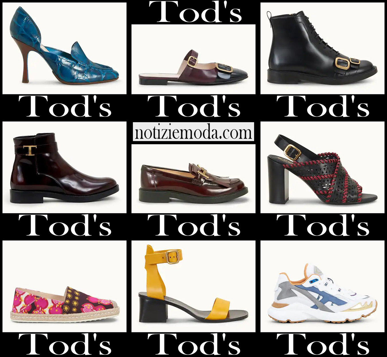 Nuovi arrivi scarpe Tods 2021 calzature moda donna