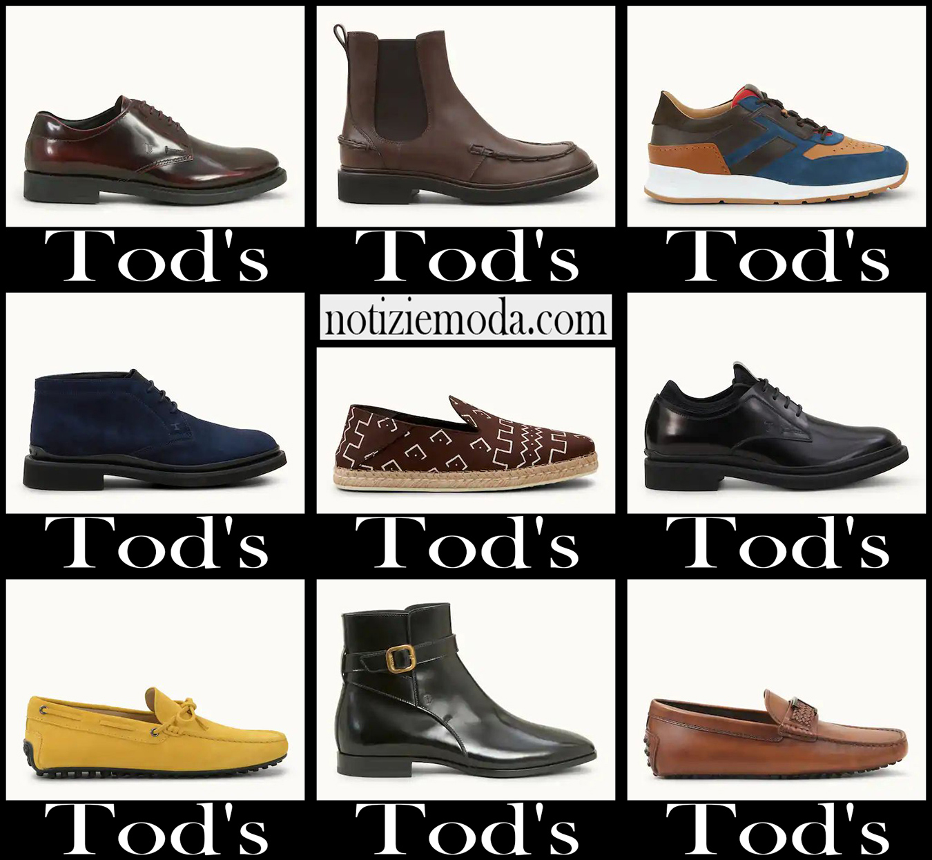 Nuovi arrivi scarpe Tods 2021 calzature moda uomo