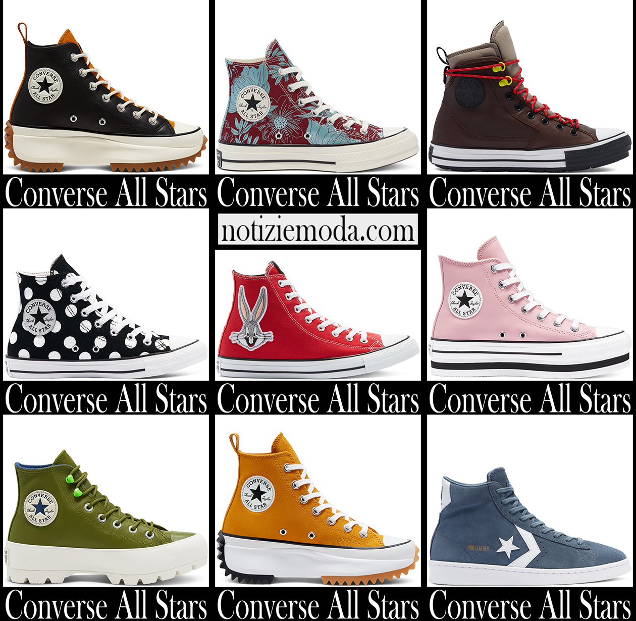 Nuovi arrivi sneakers Converse 2021 All Stars donna