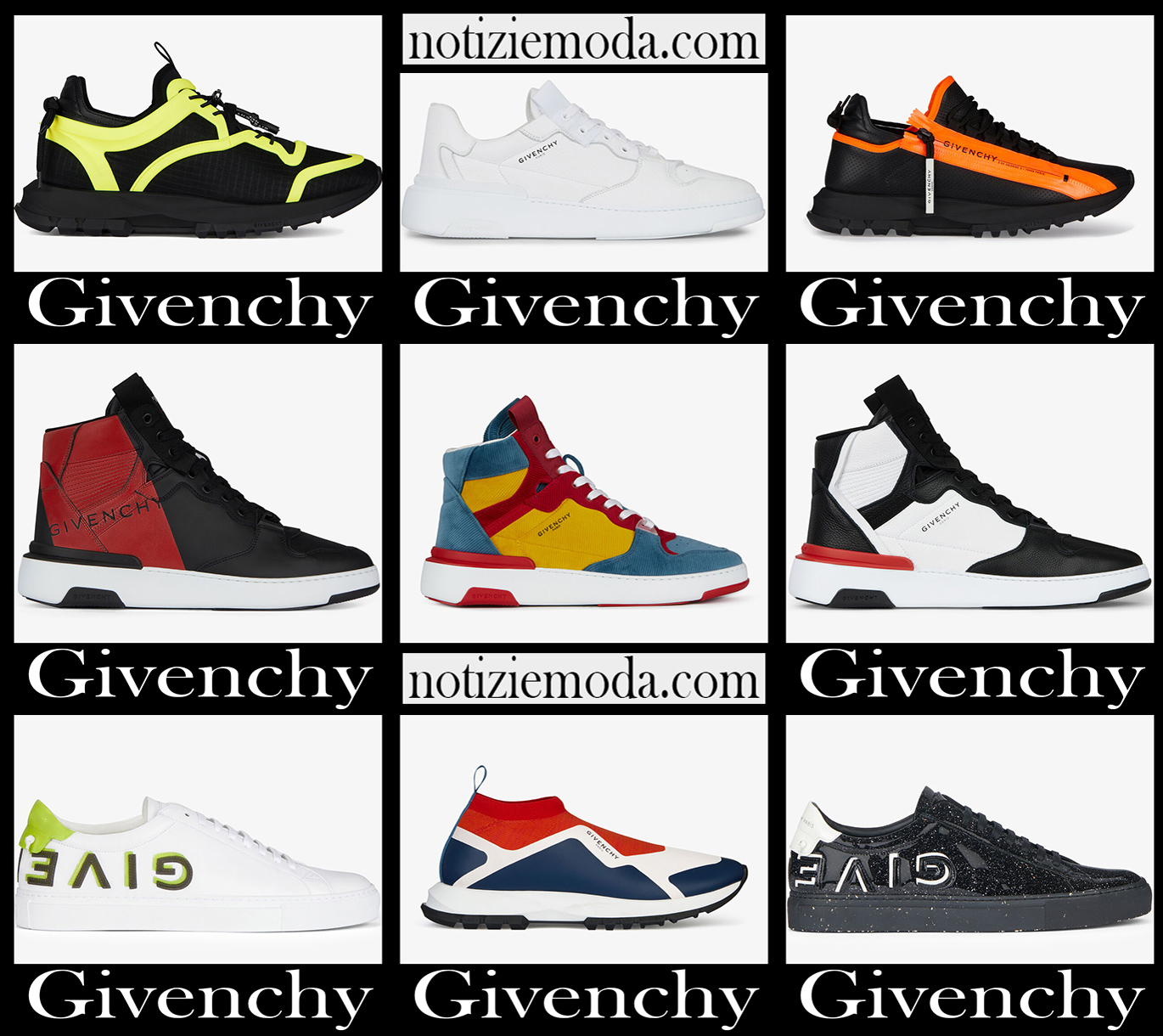 Nuovi arrivi sneakers Givenchy 2021 scarpe calzature uomo
