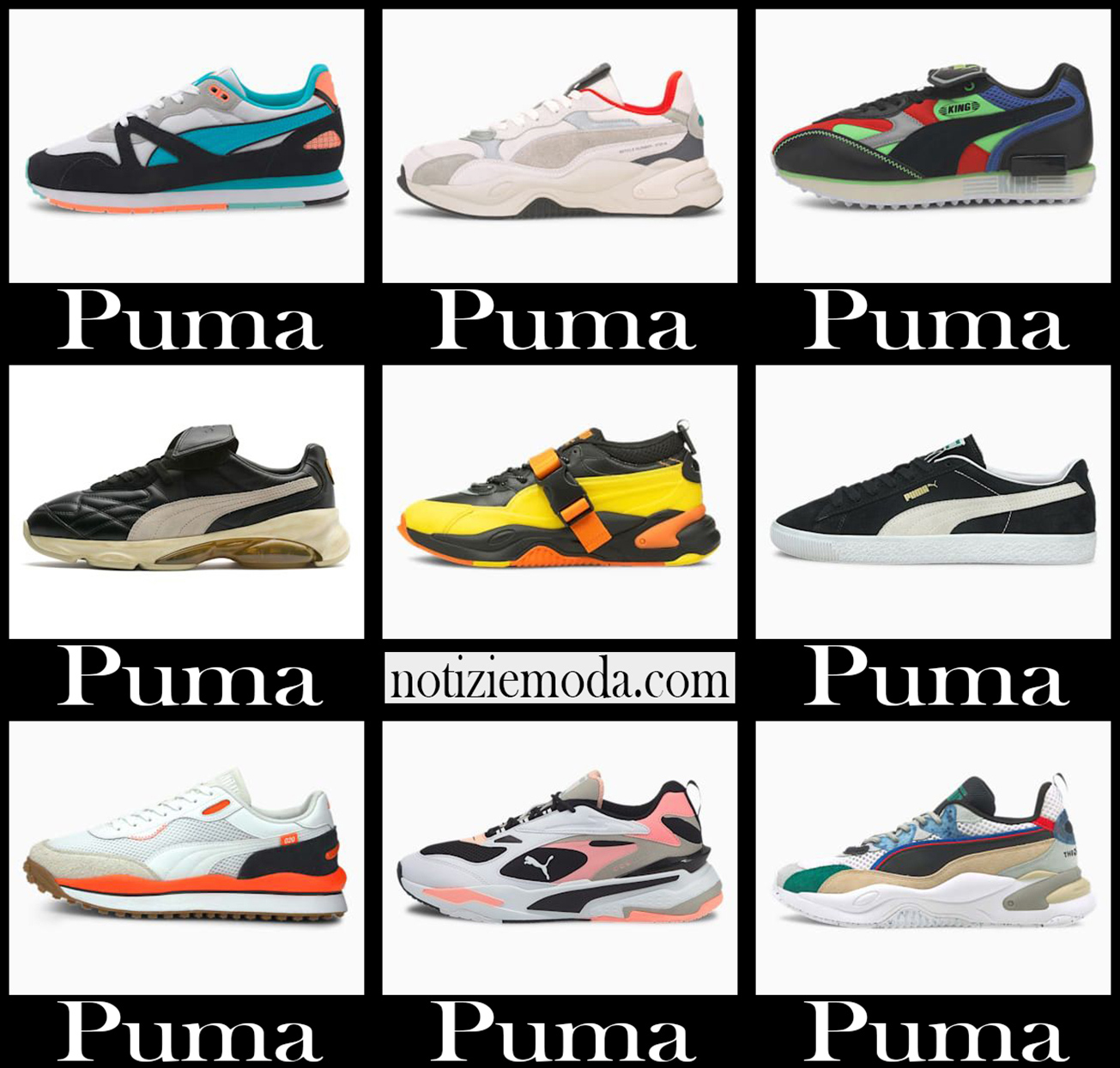 Nuovi arrivi sneakers Puma 2021 calzature moda uomo