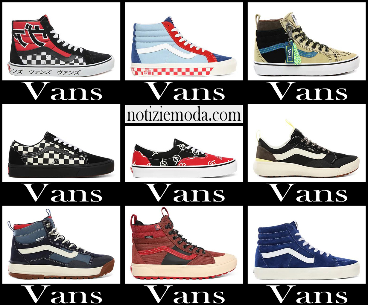 Nuovi arrivi sneakers Vans 2021 calzature moda donna