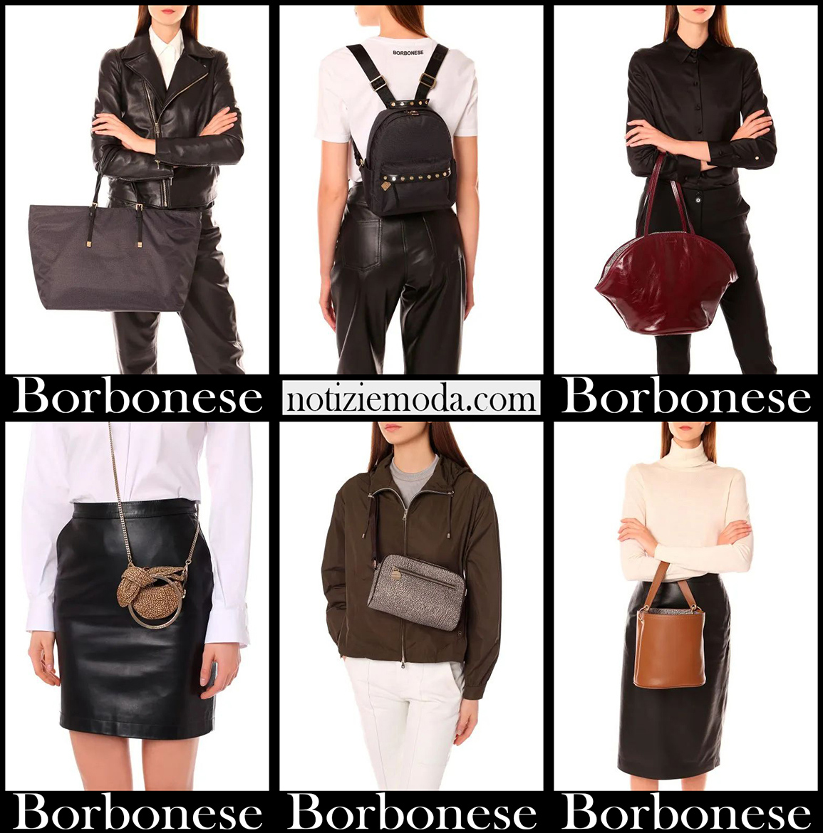 Nuovi arrivi borse Borbonese 2021 accessori moda donna