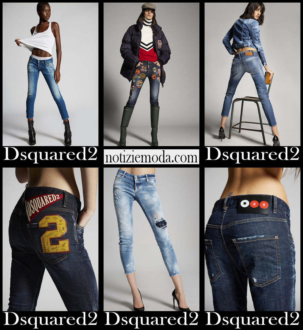 Nuovi arrivi jeans Dsquared2 2021 abbigliamento donna