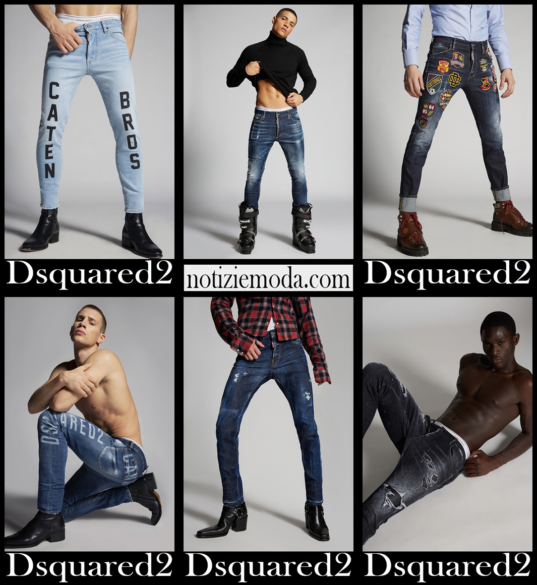 Nuovi arrivi jeans Dsquared2 2021 abbigliamento uomo