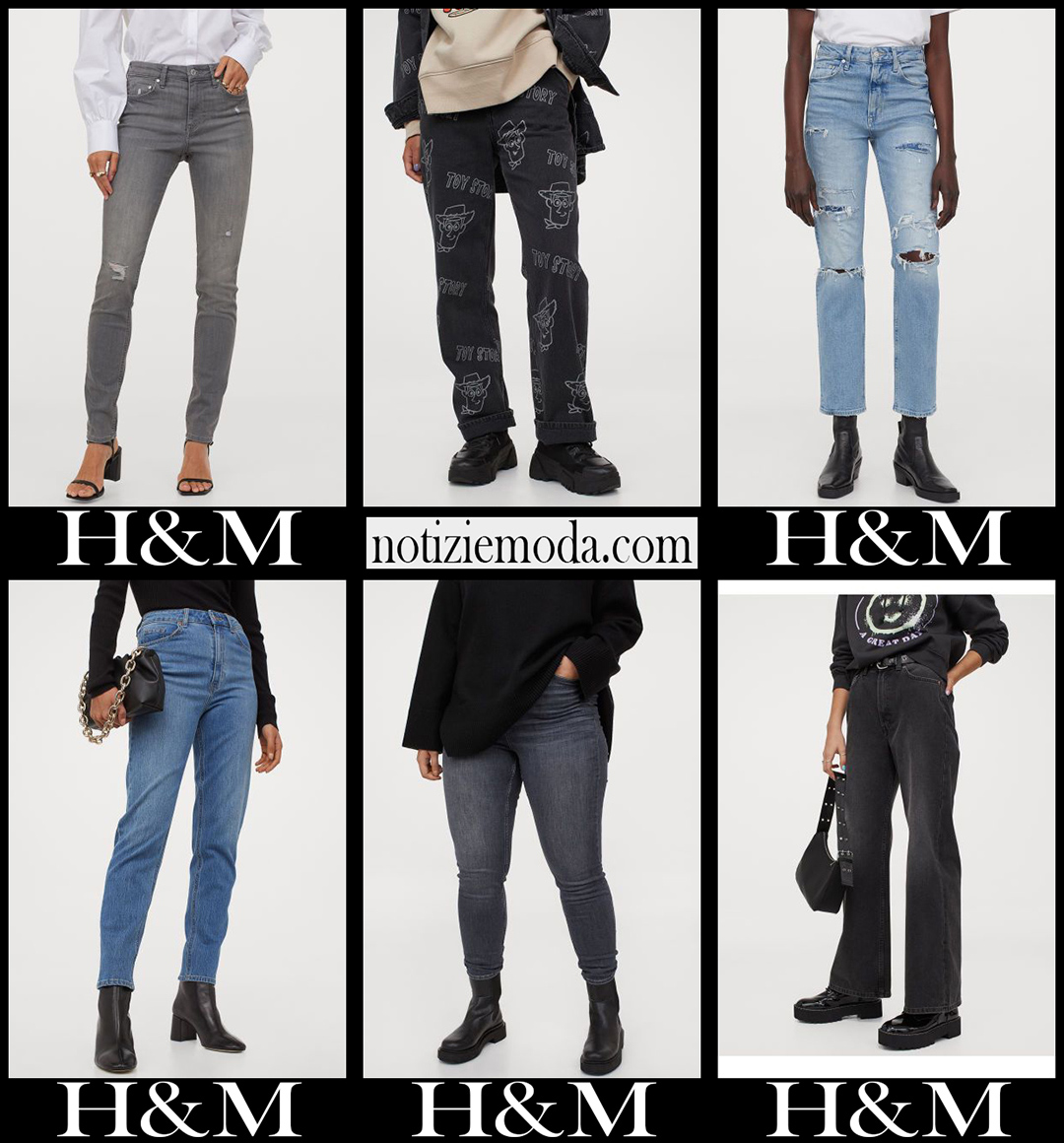 Nuovi arrivi jeans HM 2021 abbigliamento denim donna