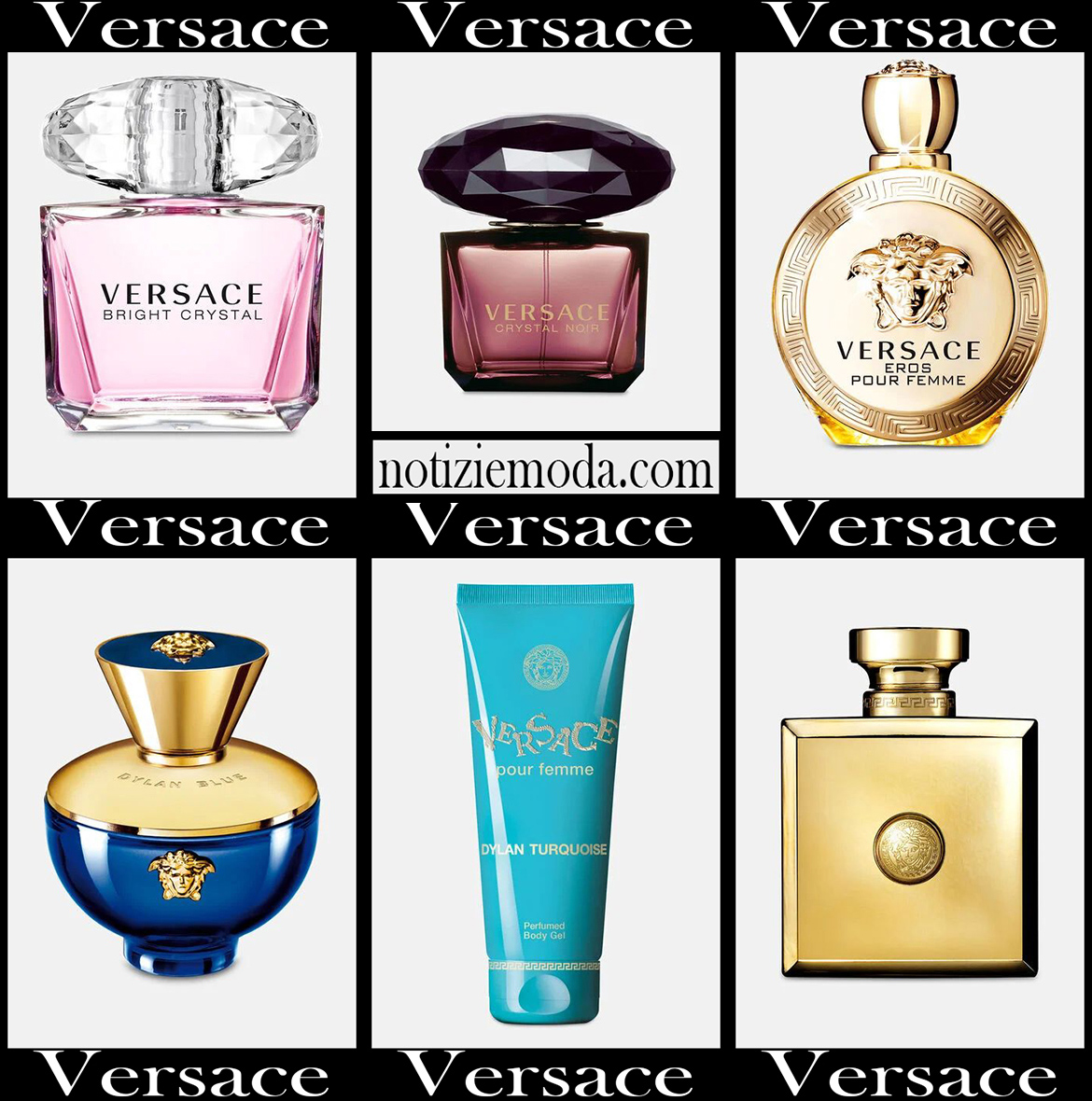 Nuovi arrivi profumi Versace 2021 idee regalo donna