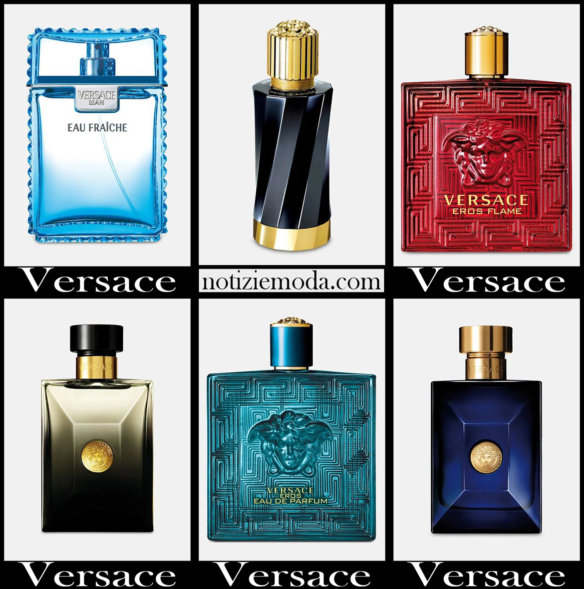 Nuovi arrivi profumi Versace 2021 idee regalo uomo