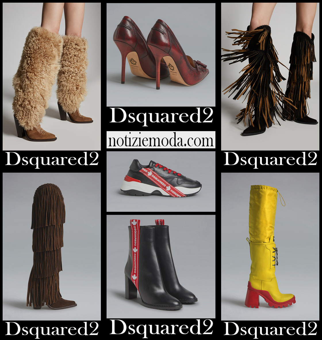 Nuovi arrivi scarpe Dsquared2 2021 calzature donna