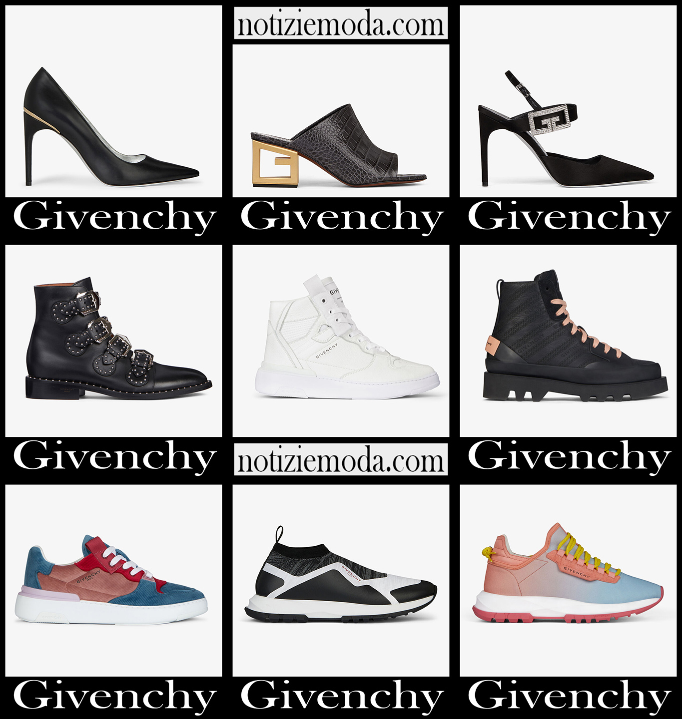 Nuovi arrivi scarpe Givenchy 2021 calzature moda donna