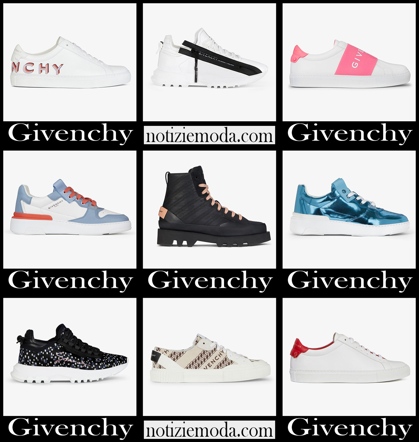 Nuovi arrivi sneakers Givenchy 2021 scarpe calzature donna