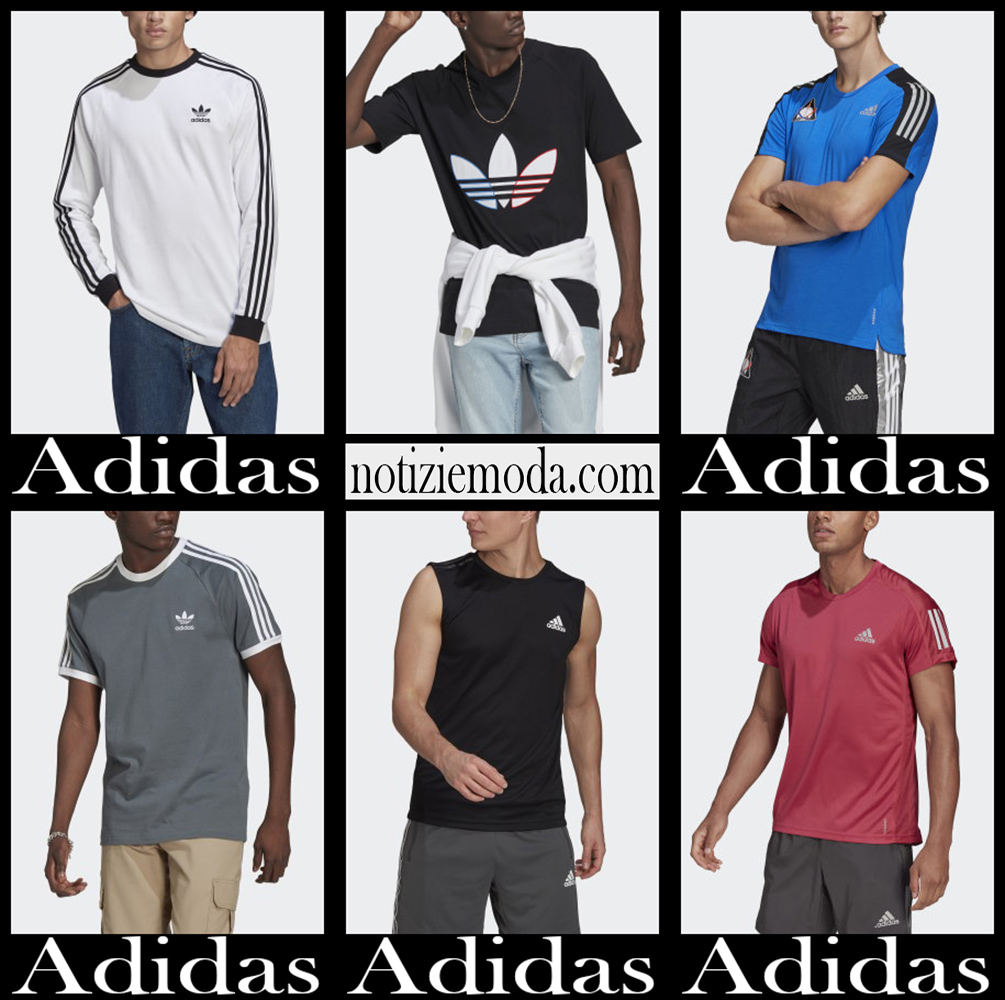 Nuovi arrivi t shirts Adidas 2021 abbigliamento uomo
