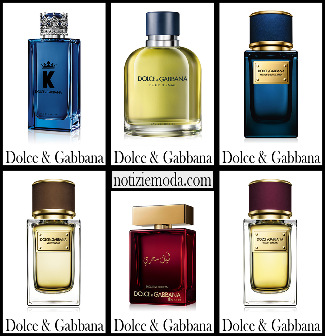 Profumi Dolce Gabbana 2021 idee regalo uomo