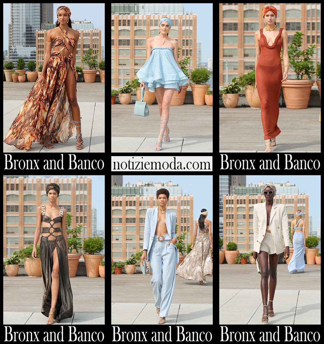 Abiti Bronx Banco primavera estate 2021 moda donna