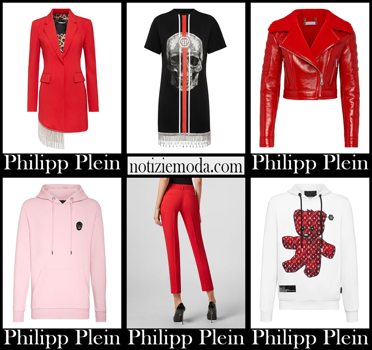Nuovi arrivi Philipp Plein 2021 abbigliamento donna