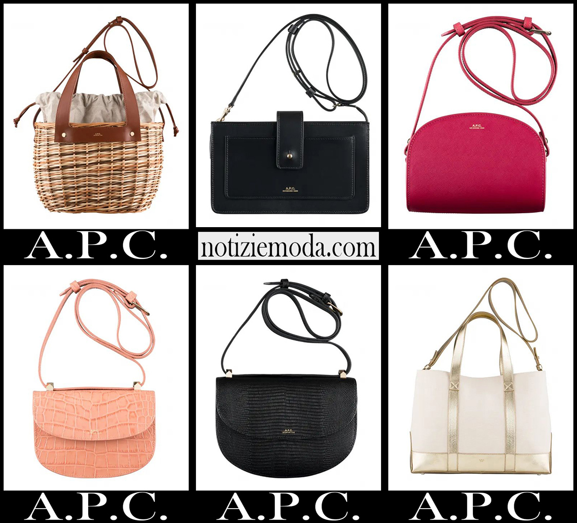 Nuovi arrivi borse A.P.C. 2021 accessori moda donna