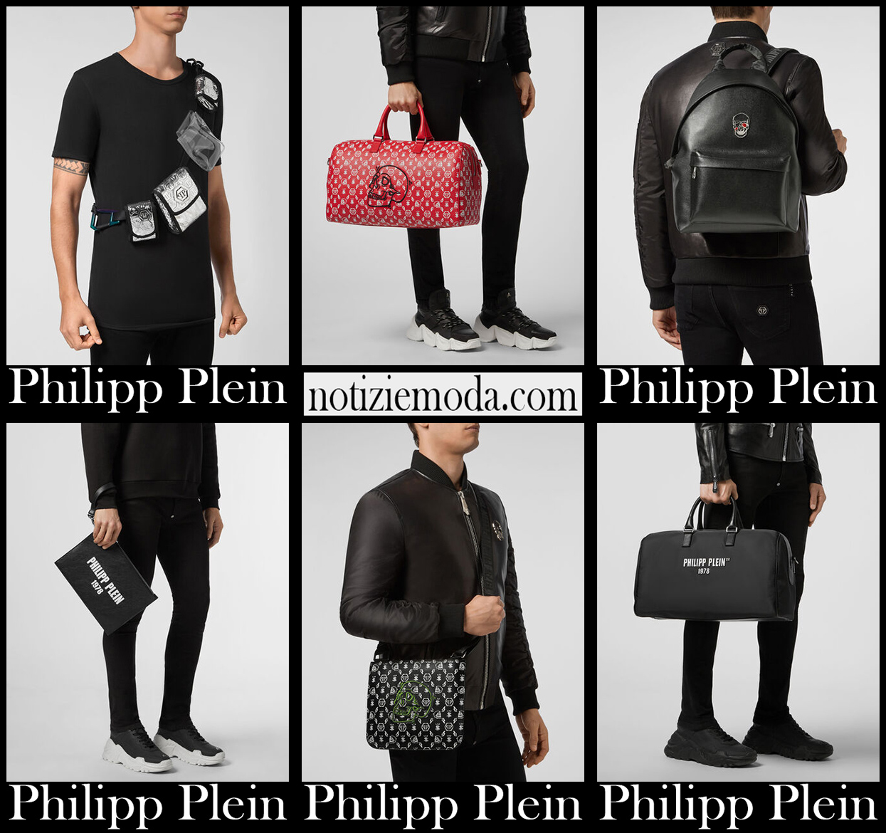 Nuovi arrivi borse Philipp Plein 2021 accessori uomo