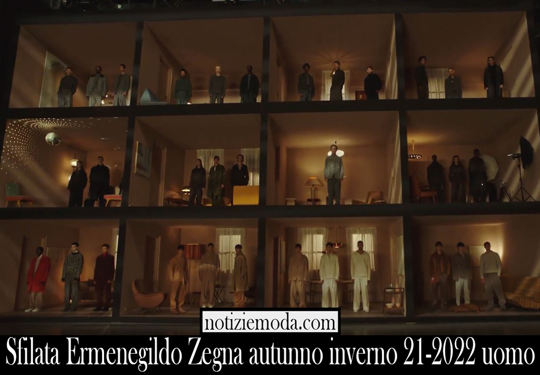 Sfilata Ermenegildo Zegna autunno inverno 21 2022 uomo