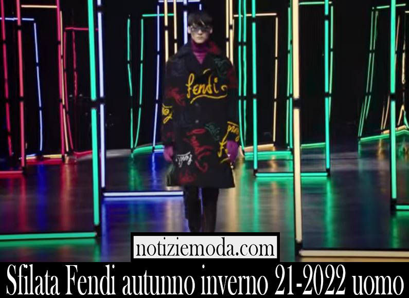 Sfilata Fendi autunno inverno 21 2022 uomo