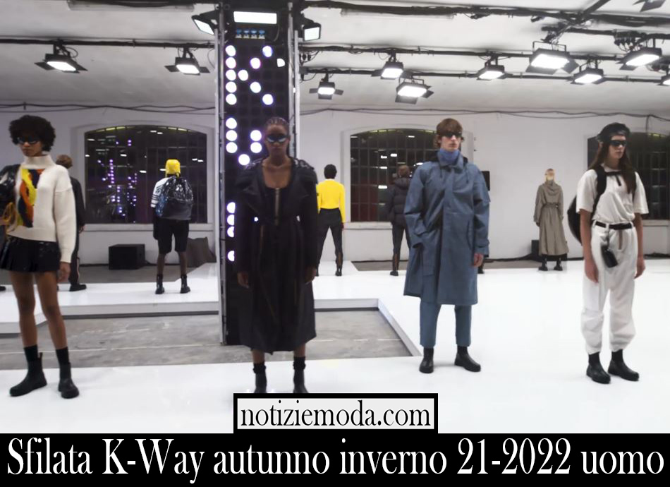 Sfilata K Way autunno inverno 21 2022 uomo
