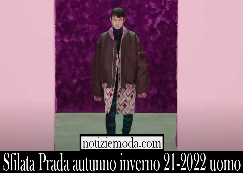 Sfilata Prada autunno inverno 21 2022 uomo