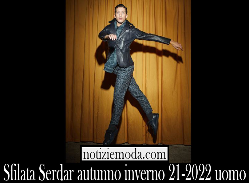 Sfilata Serdar autunno inverno 21 2022 uomo