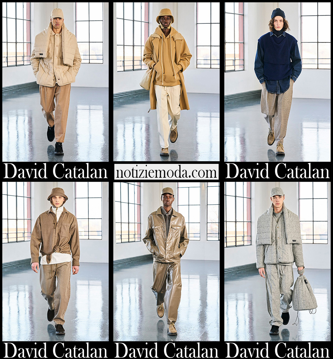 Collezione David Catalan autunno inverno 21 2022 uomo