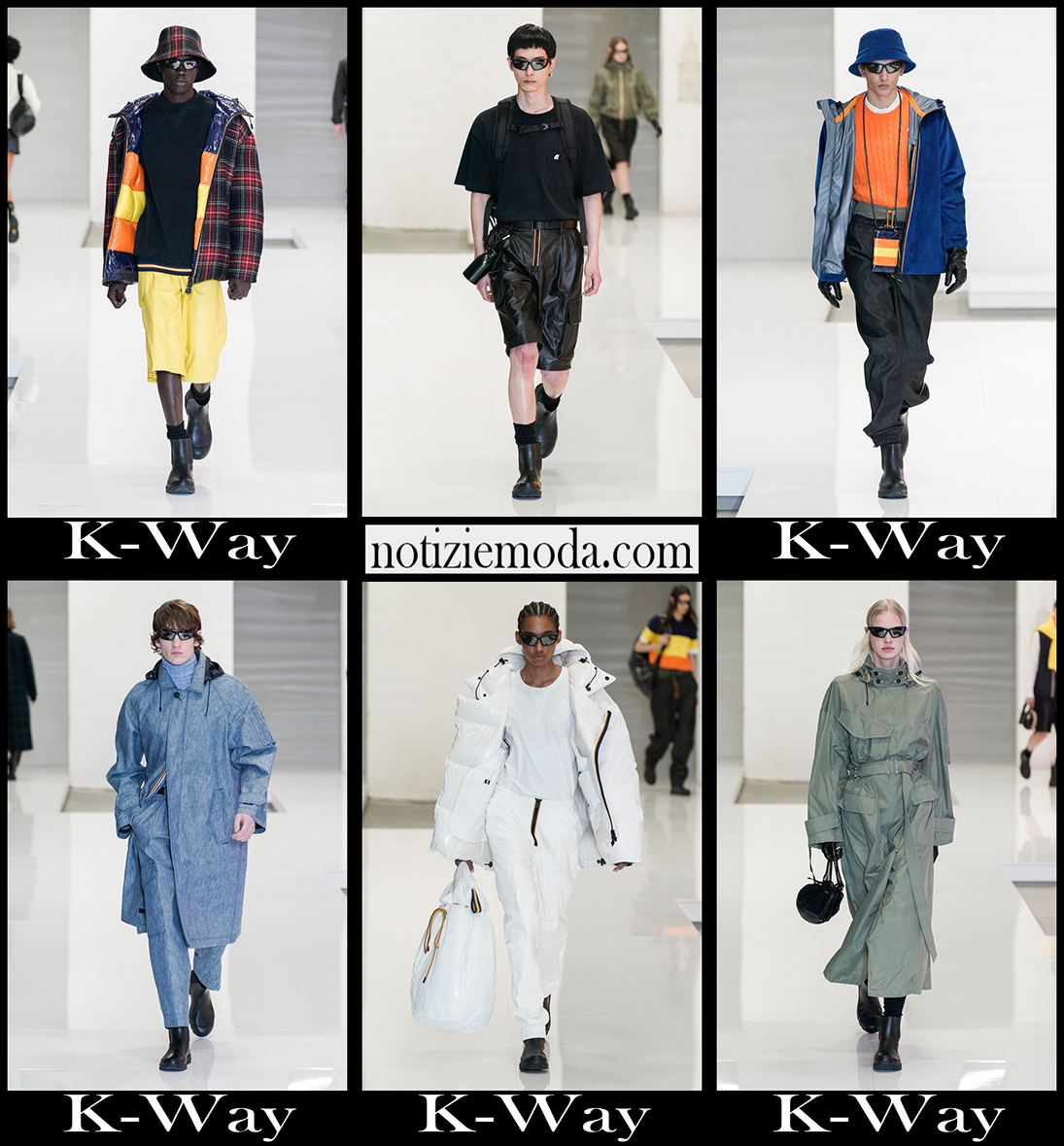 Collezione K Way autunno inverno 21 2022 uomo donna