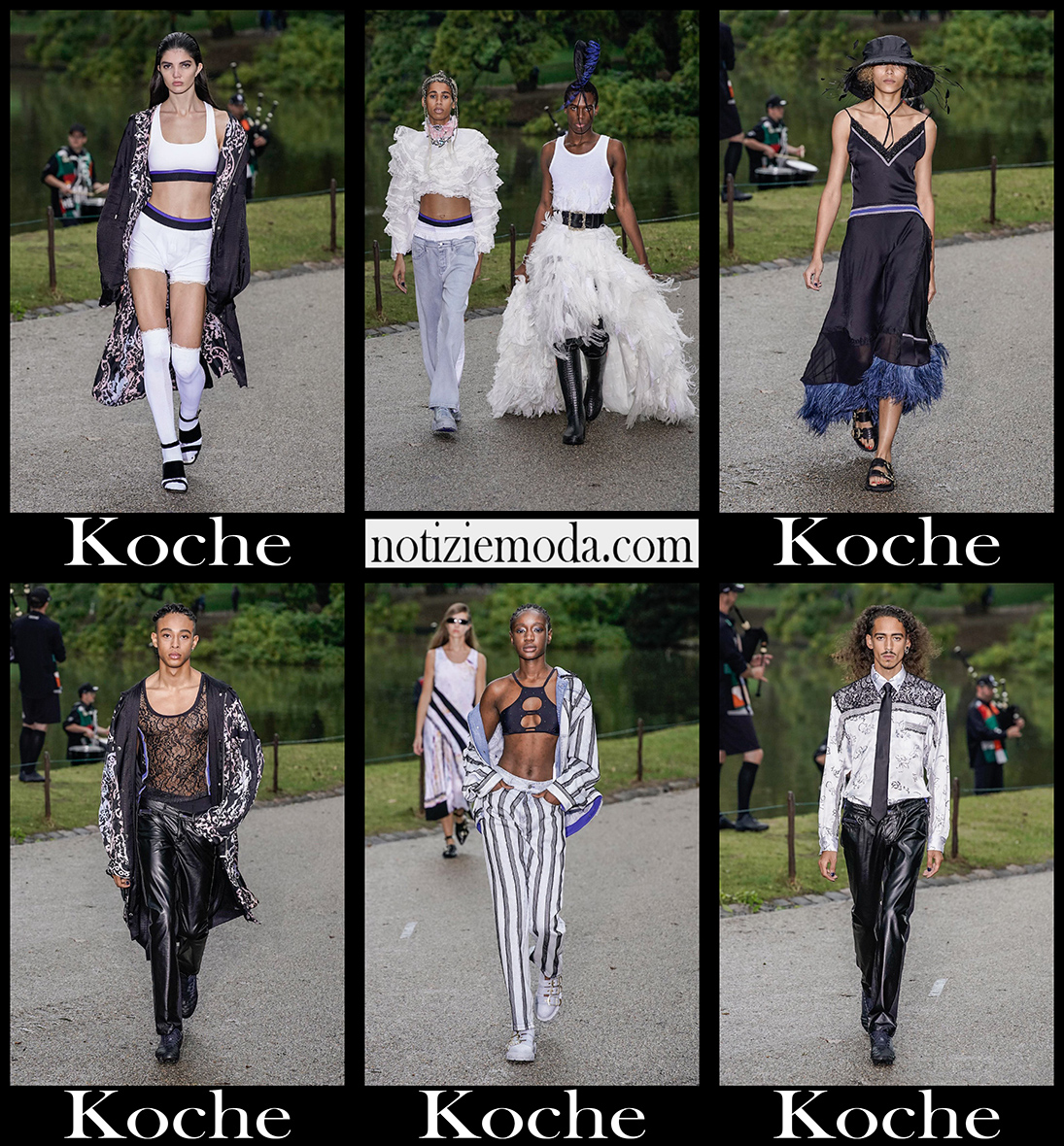 Collezione Koche primavera estate 2021 moda donna