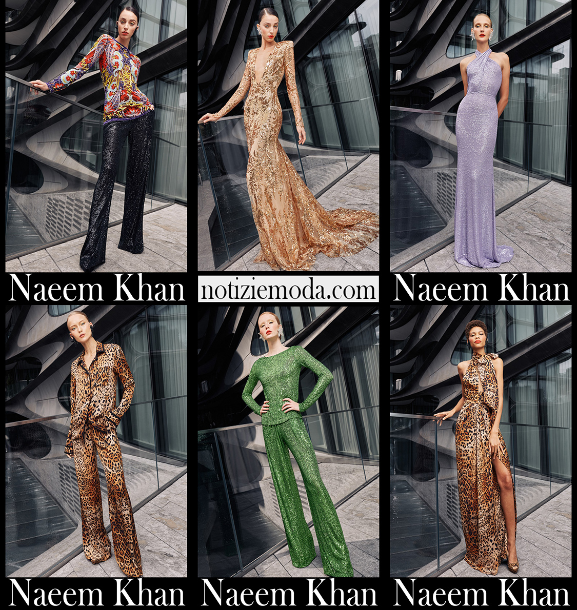 Collezione Naeem Khan primavera estate 2021 donna