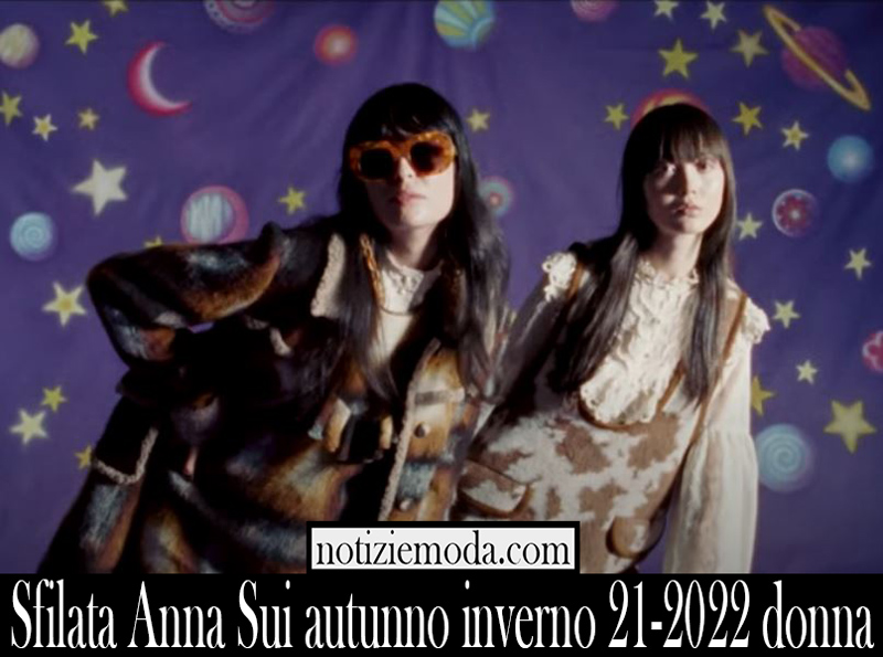 Sfilata Anna Sui autunno inverno 21 2022 donna