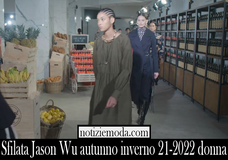 Sfilata Jason Wu autunno inverno 21 2022 donna