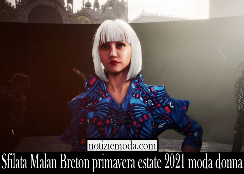 Sfilata Malan Breton primavera estate 2021 moda donna