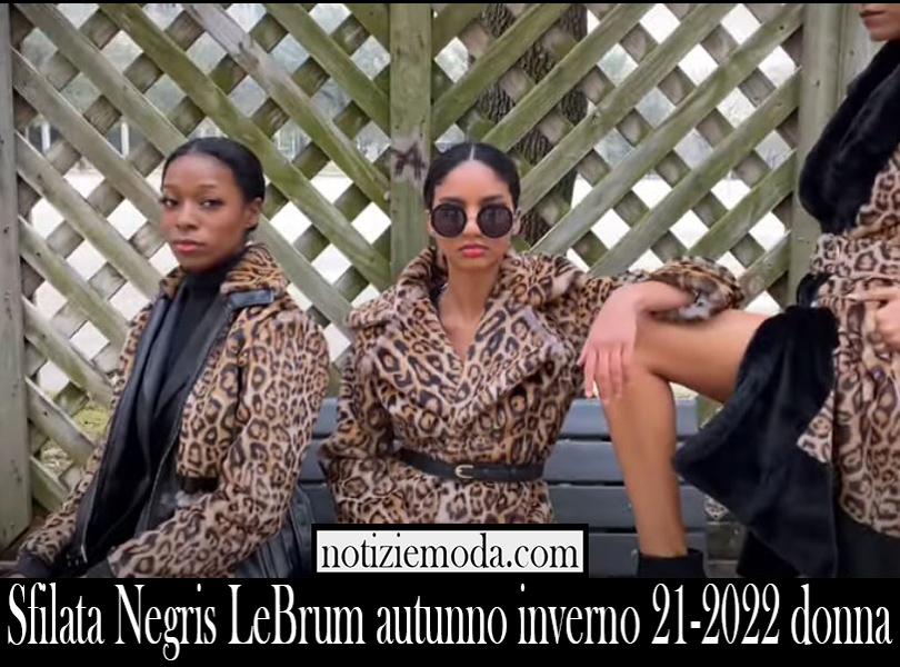 Sfilata Negris LeBrum autunno inverno 21 2022 donna