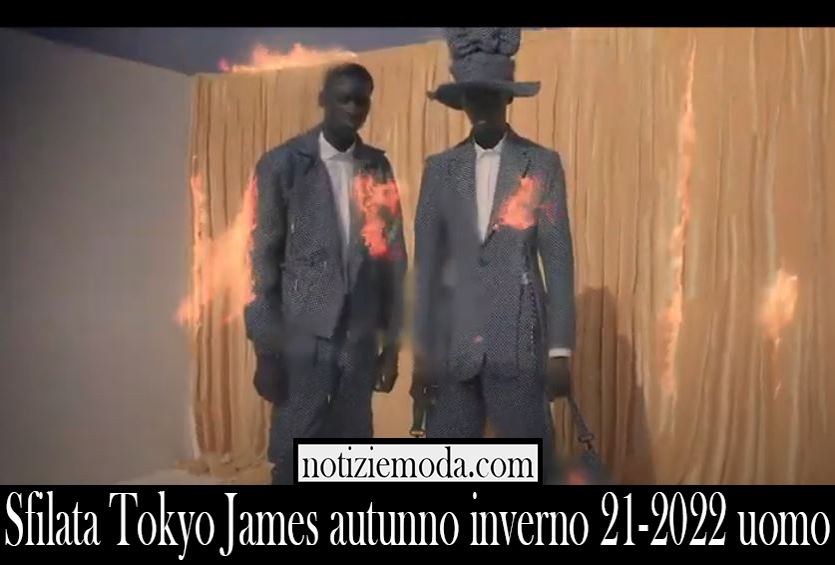 Sfilata Tokyo James autunno inverno 21 2022 uomo