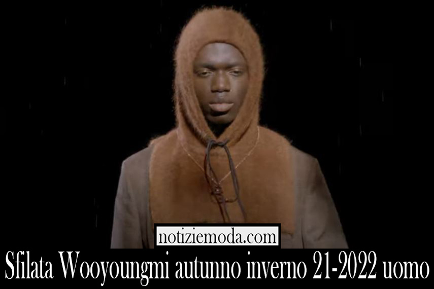 Sfilata Wooyoungmi autunno inverno 21 2022 uomo