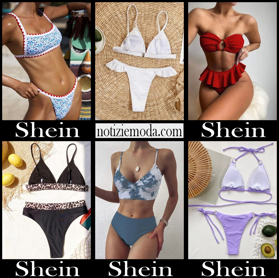 Bikini Shein 2021 nuovi arrivi costumi donna accessori