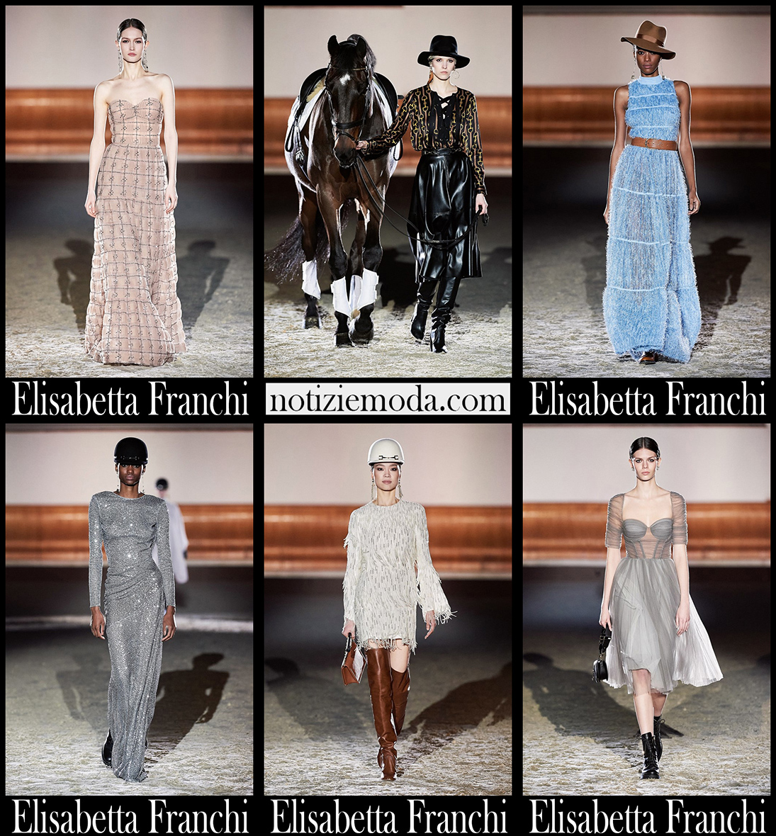 Collezione Elisabetta Franchi autunno inverno 2021 2022