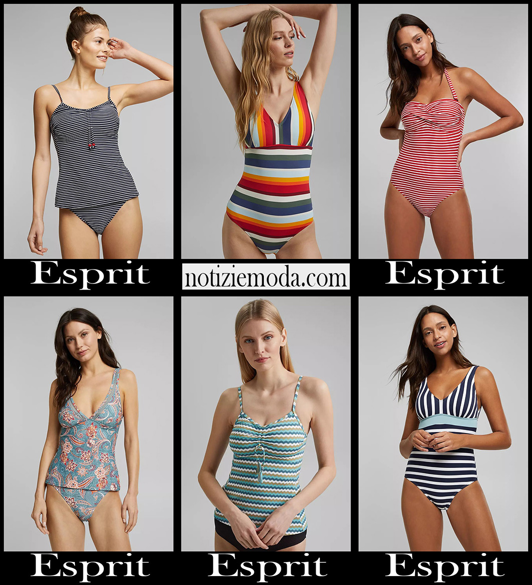 Costumi interi Esprit 2021 nuovi arrivi costumi donna