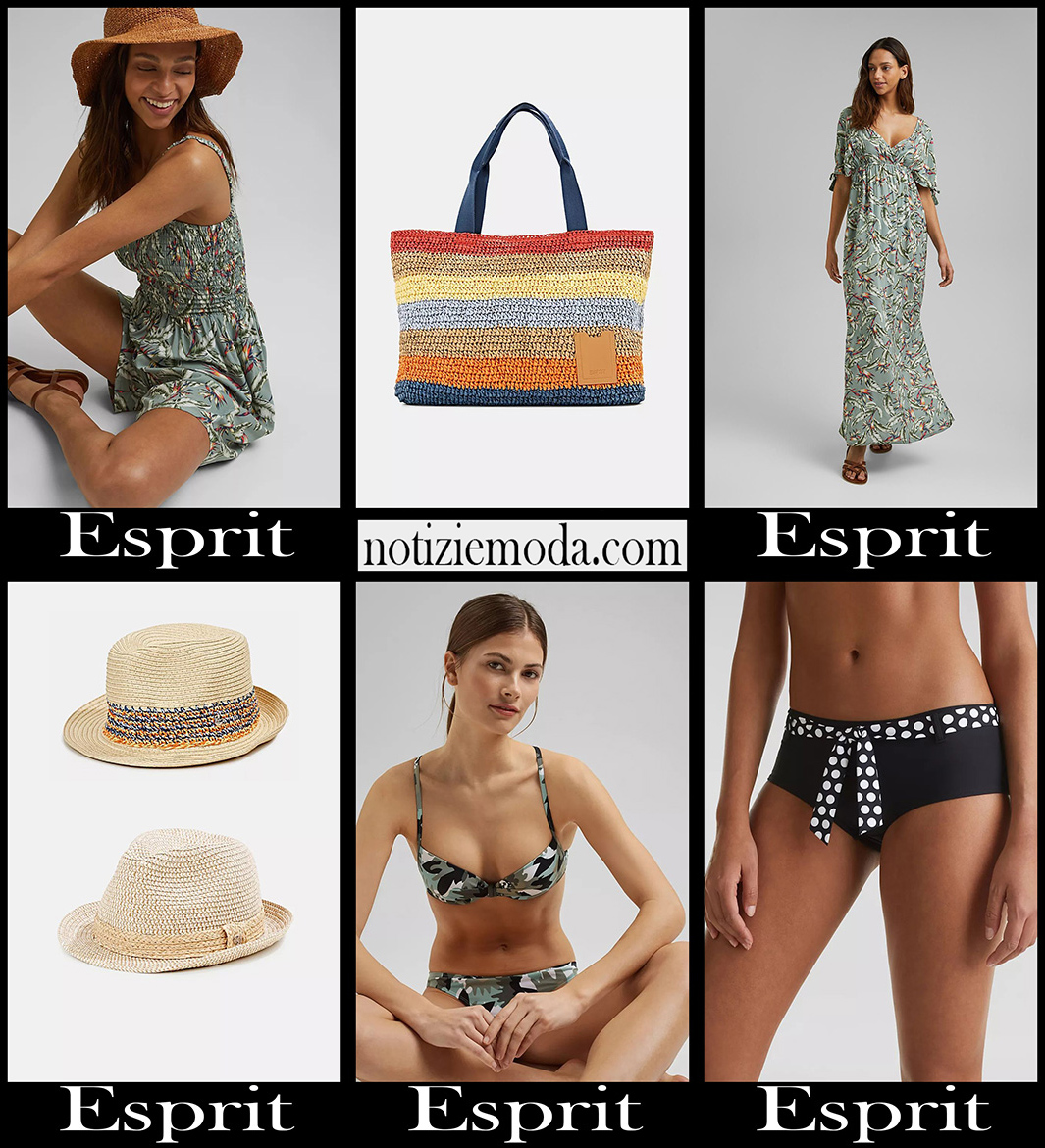 Moda mare Esprit 2021 nuovi arrivi costumi donna