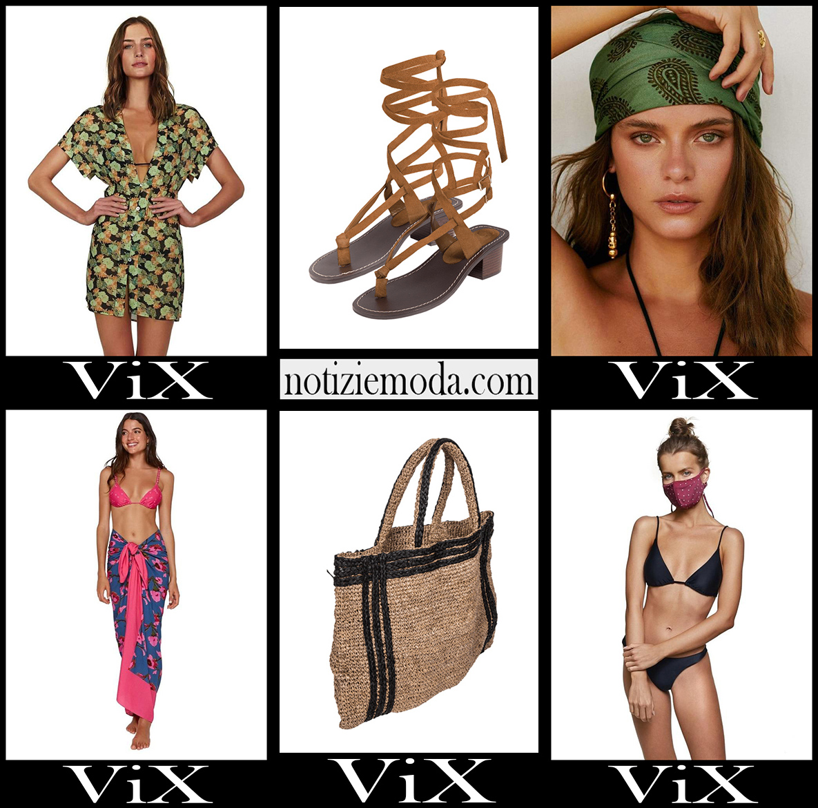 Moda mare ViX 2021 nuovi arrivi abbigliamento donna
