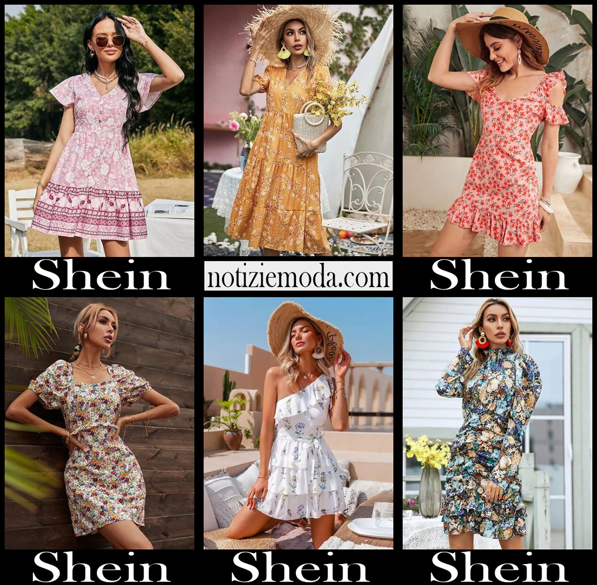 Nuovi arrivi abiti Shein 2021 abbigliamento donna