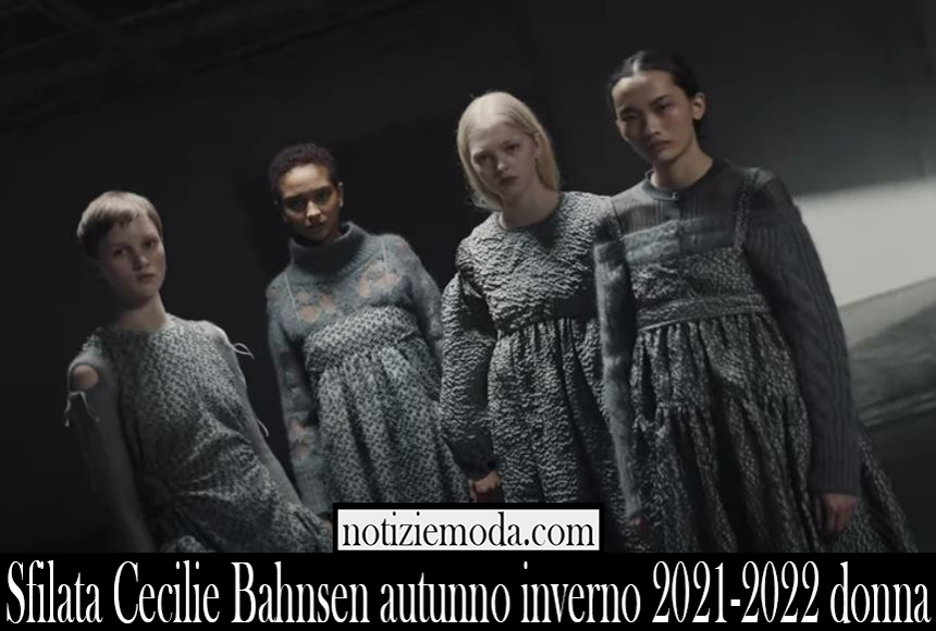 Sfilata Cecilie Bahnsen autunno inverno 2021 2022 donna