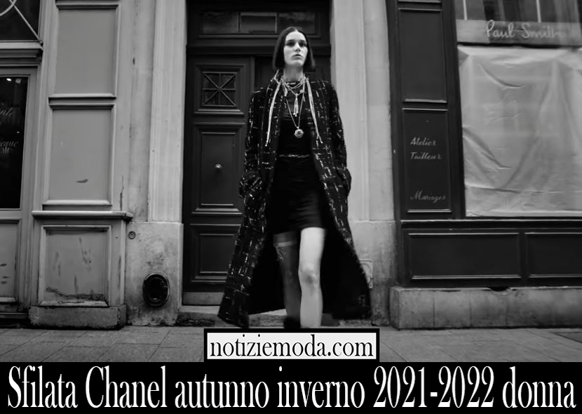 Sfilata Chanel autunno inverno 2021 2022 donna