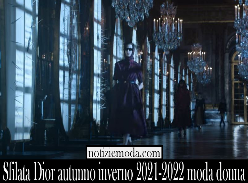Sfilata Dior autunno inverno 2021 2022 moda donna