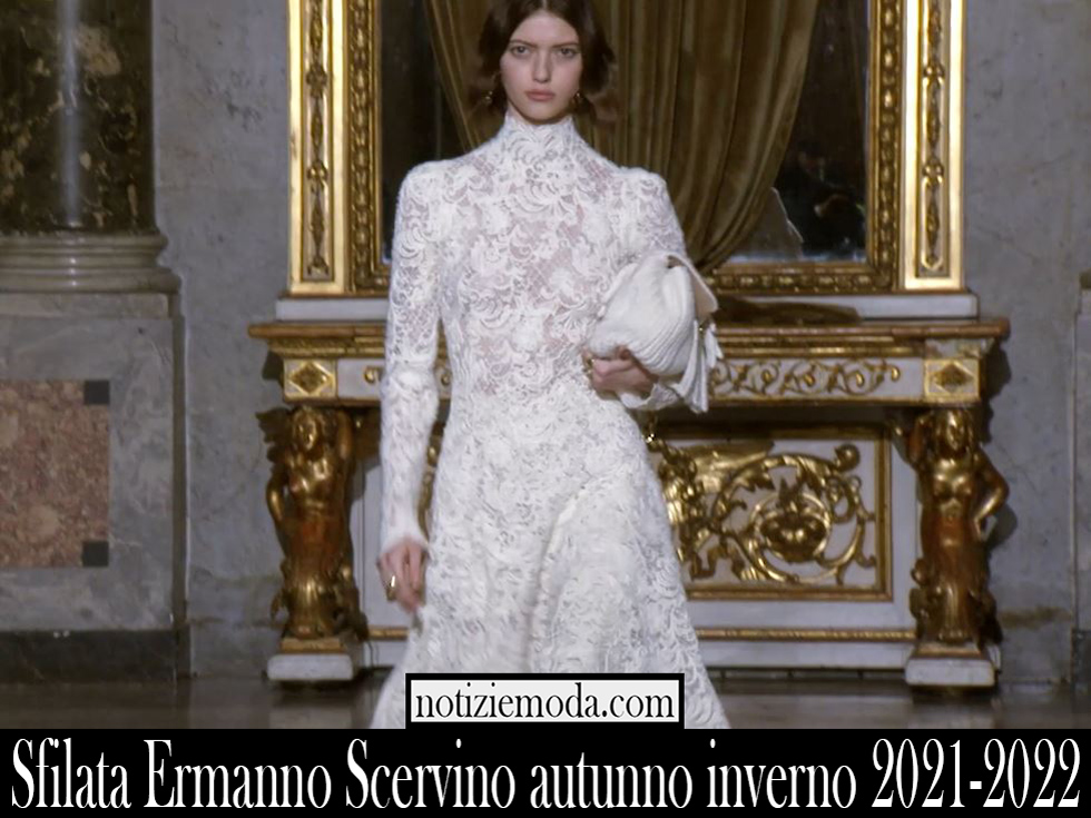 Sfilata Ermanno Scervino autunno inverno 2021 2022 donna