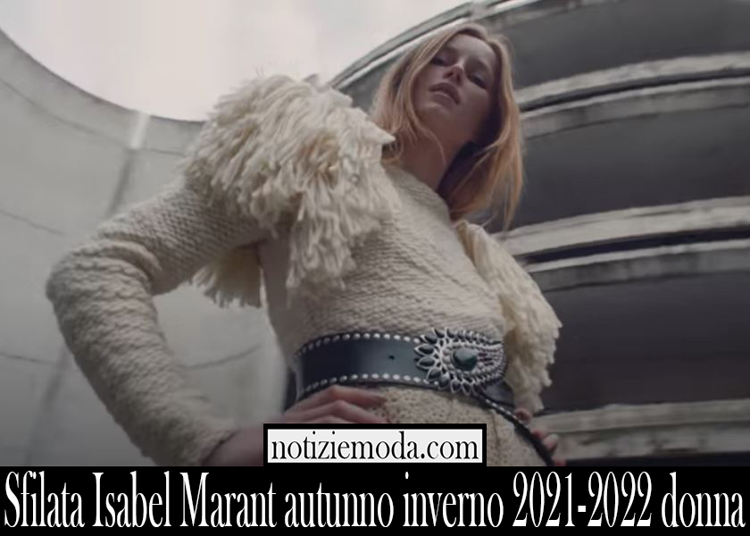 Sfilata Isabel Marant autunno inverno 2021 2022 donna