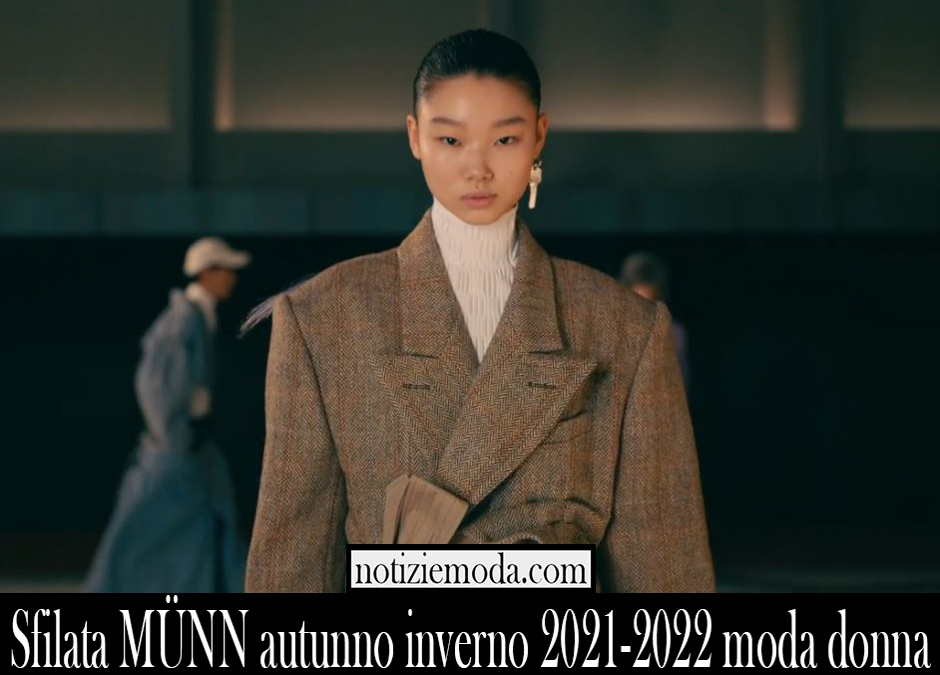 Sfilata MUNN autunno inverno 2021 2022 moda donna