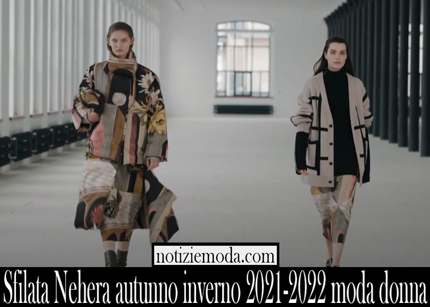 Sfilata Nehera autunno inverno 2021 2022 moda donna